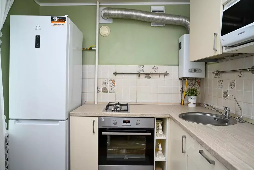 1-к кв. Татарстан, Казань ул. Качалова, 103 (31.6 м) - Фото 2