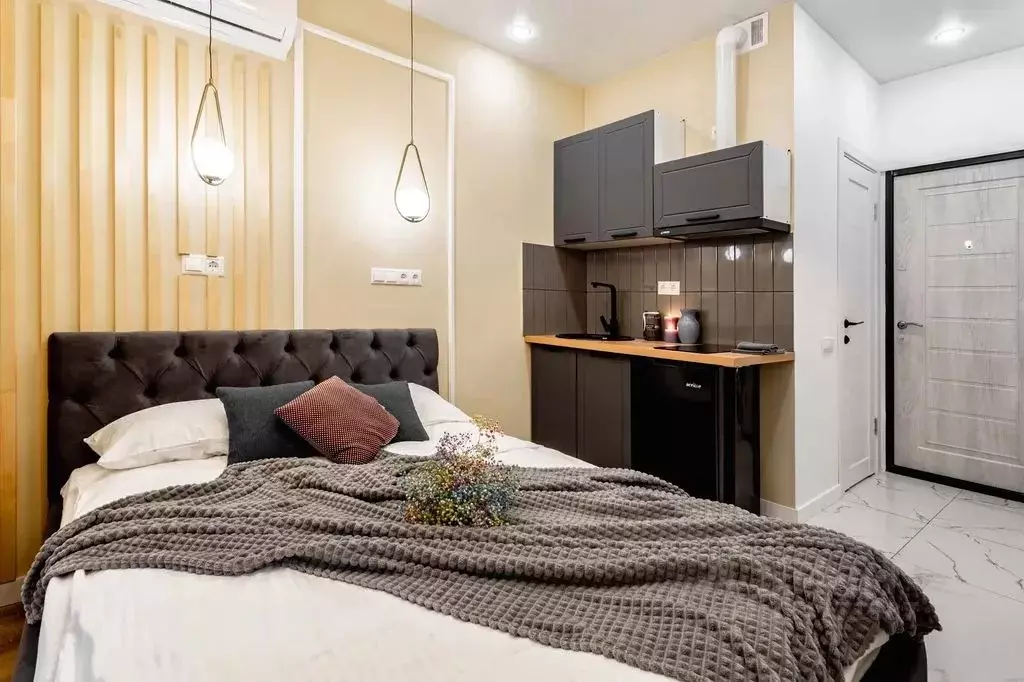 Студия Московская область, Одинцово ул. Сколковская, 9Б (12.0 м) - Фото 1