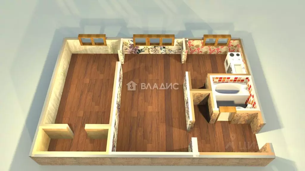 2-к кв. Иркутская область, Ангарск 85-й кв-л, 20 (45.6 м) - Фото 1