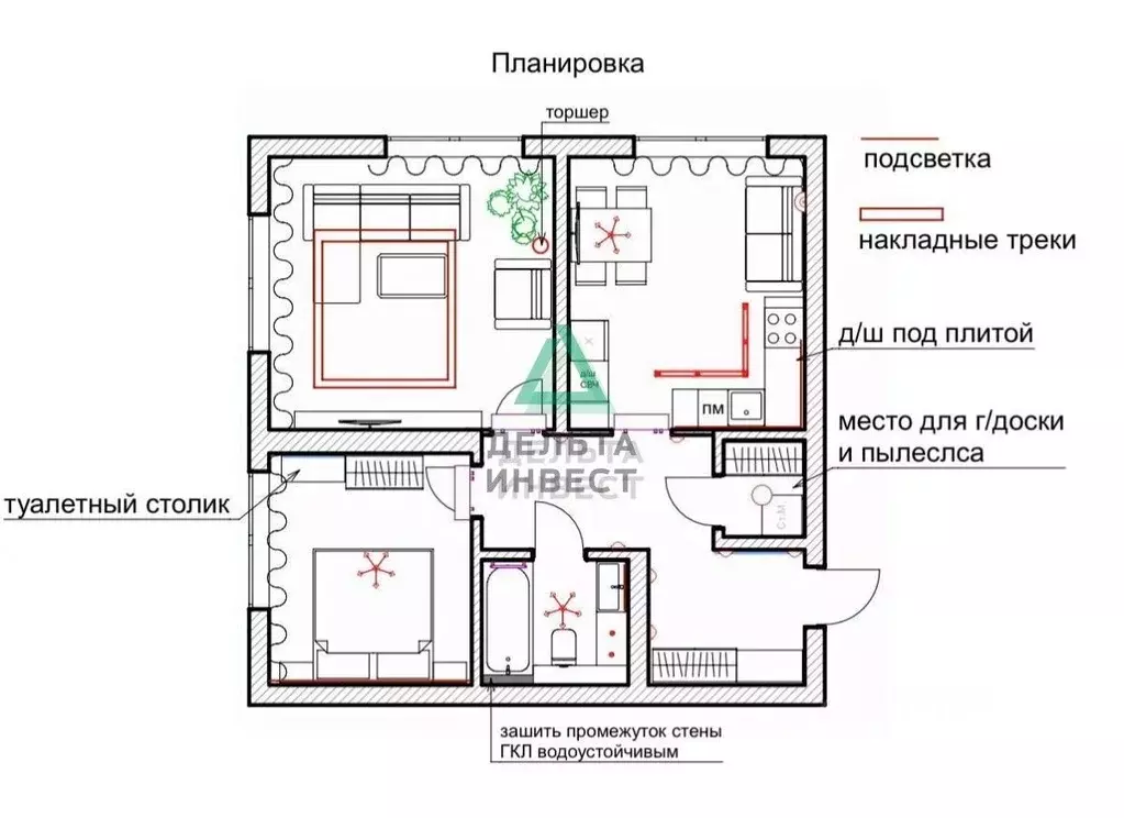 2-к кв. Башкортостан, Уфа Коммунистическая ул., 115/1 (57.6 м) - Фото 1