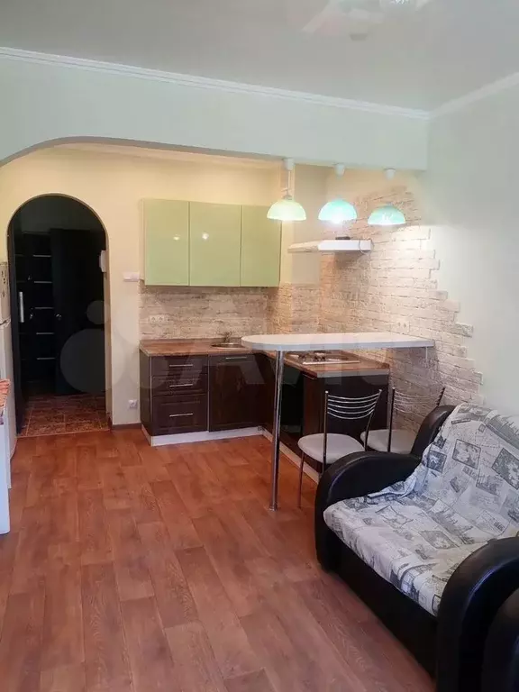 Квартира-студия, 35 м, 1/3 эт. - Фото 1