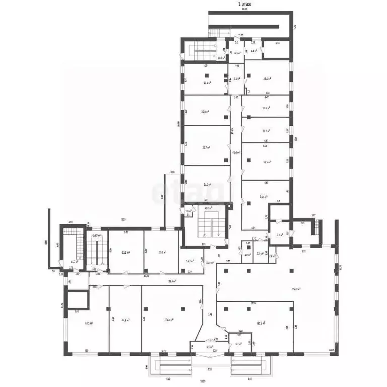Офис в Ханты-Мансийский АО, Ханты-Мансийск ул. Карла Маркса, 17 (198 ... - Фото 1
