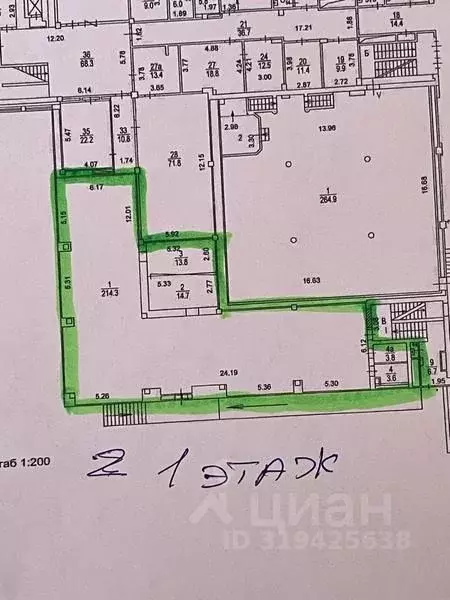 Торговая площадь в Москва Марксистская ул., 34К8 (251 м) - Фото 1