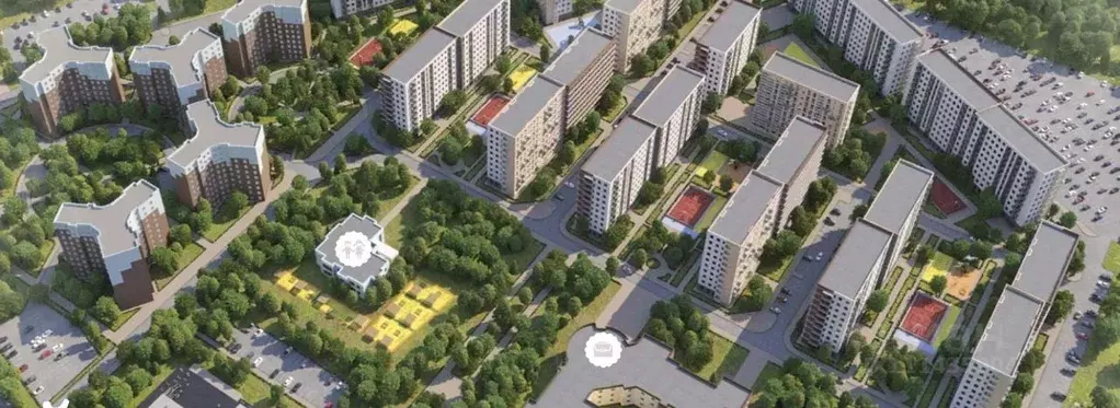 3-к кв. Тульская область, Тула Пряничная слобода жилой комплекс (69.7 . - Фото 0
