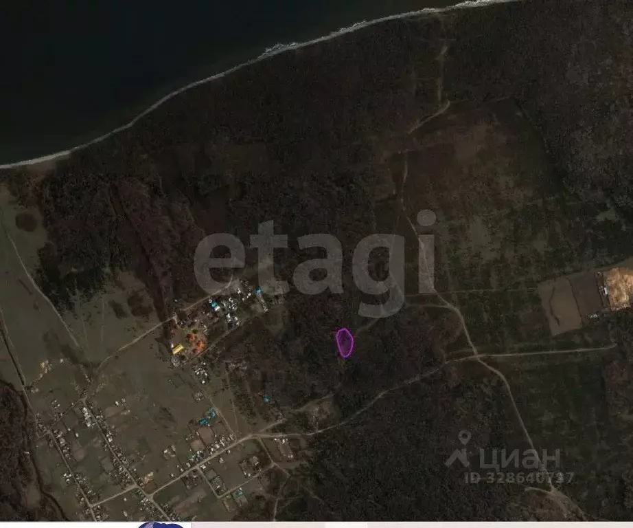 Участок в Бурятия, Кабанский район, с. Заречье Садовая ул., 10 (40.0 ... - Фото 1