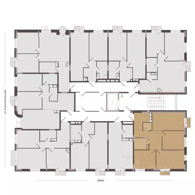 3-к кв. Нижегородская область, Нижний Новгород Соцгород жилрайон, 1-й ... - Фото 2