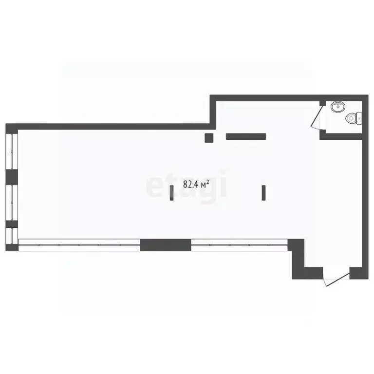 Помещение свободного назначения в Тюменская область, Тюмень ул. ... - Фото 1