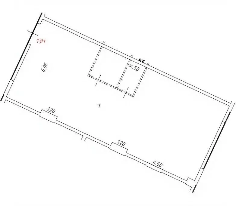 Помещение свободного назначения в Москва ул. Крузенштерна, 3к1 (88 м) - Фото 2