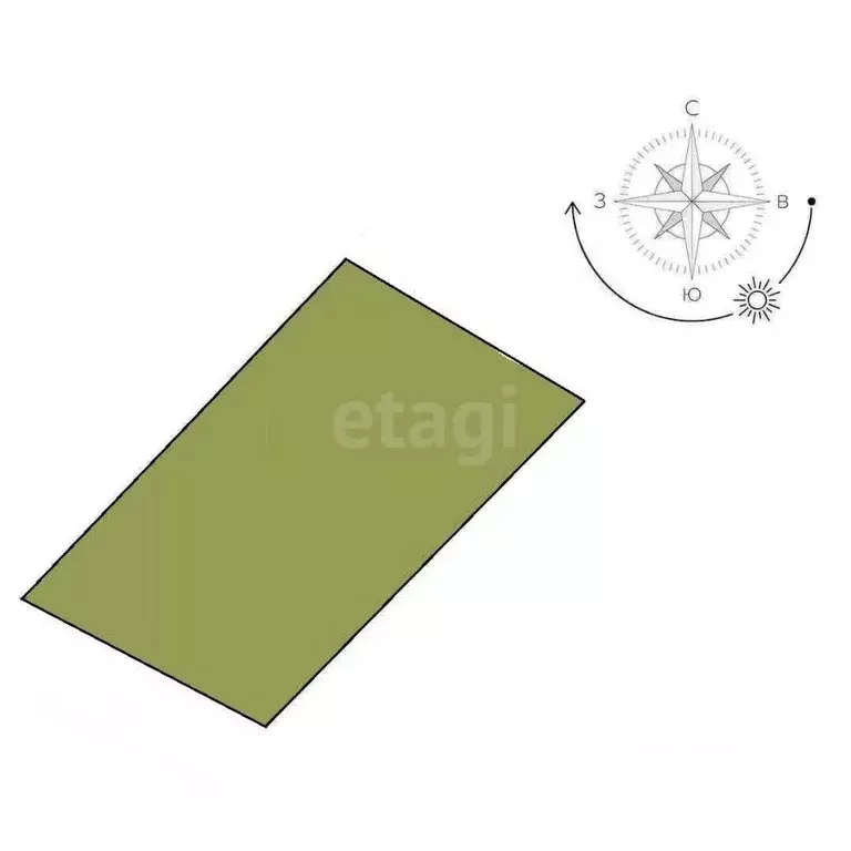 Участок в Крым, Сакский район, Штормовское с/пос, с. Поповка  (7.64 ... - Фото 2
