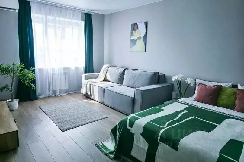 1-к кв. Астраханская область, Астрахань Аршанский пер., 4 (40.0 м) - Фото 1