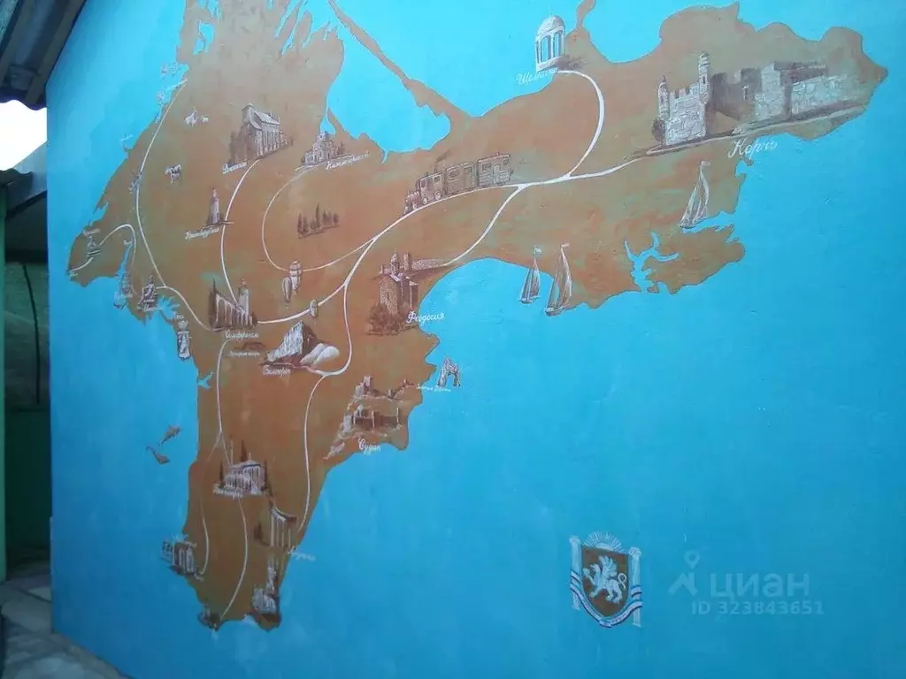 Дом в Крым, Сакский район, с. Штормовое ул. Горького, 14 (59 м) - Фото 2