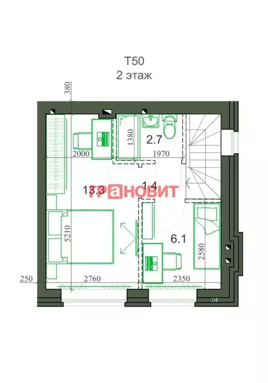 Таунхаус в Новосибирская область, с. Новолуговое, Березки-2 мкр, 5-й ... - Фото 1