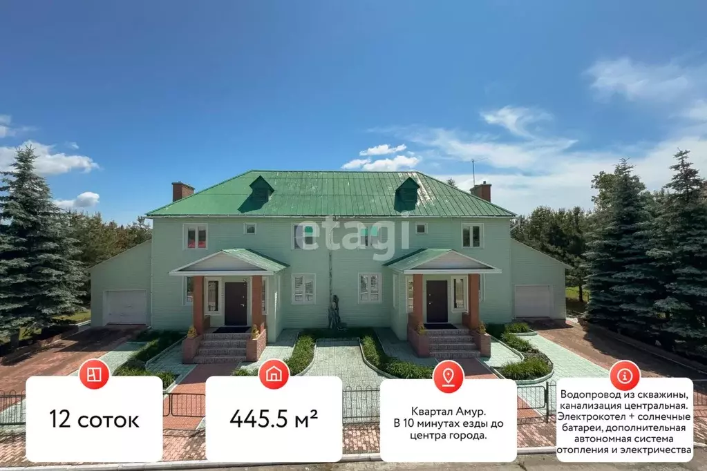 Дом в Хабаровский край, Хабаровск Амур кв-л, 42 (446 м) - Фото 0