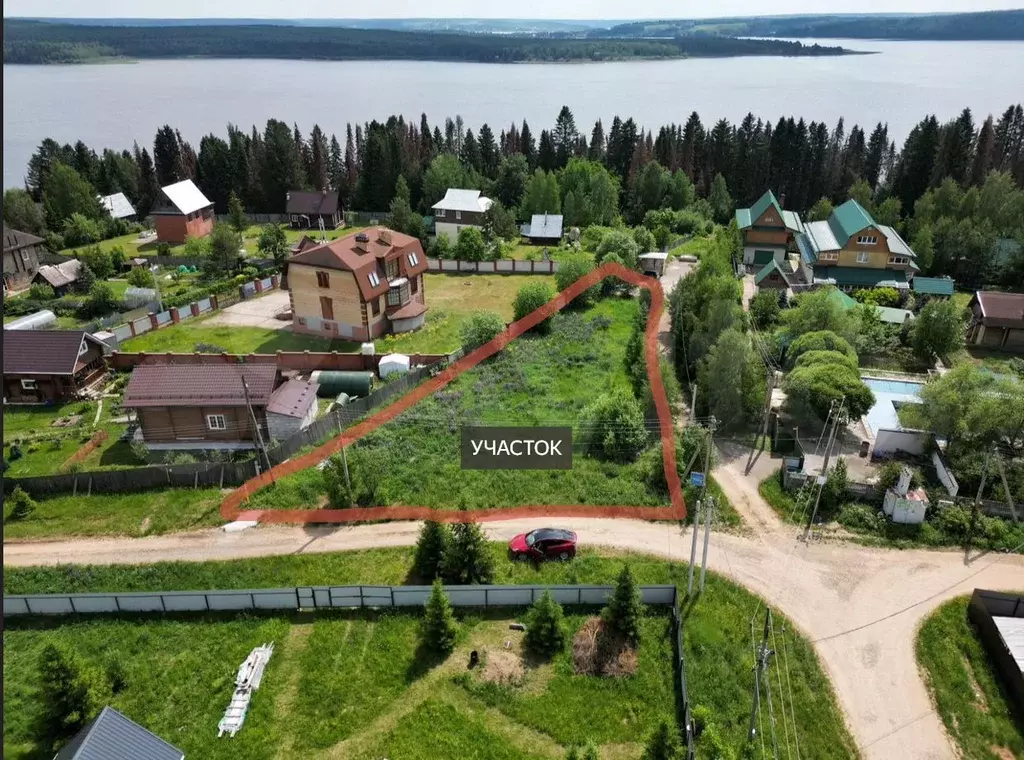 Участок в Пермский край, Пермский муниципальный округ, д. Никулино  ... - Фото 1