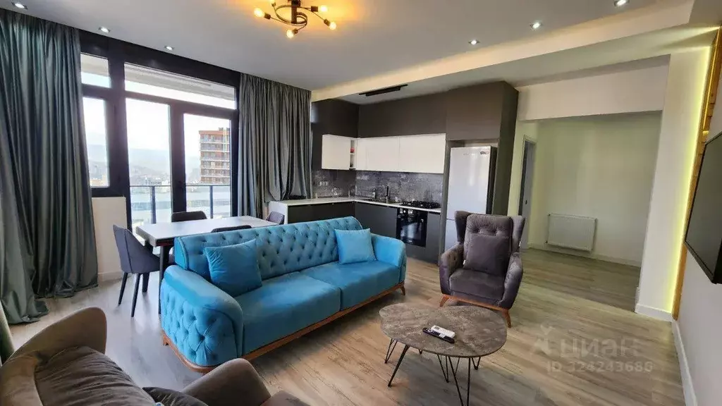 1-к кв. Краснодарский край, Сочи ул. Гастелло, 27к4 (41.5 м) - Фото 2