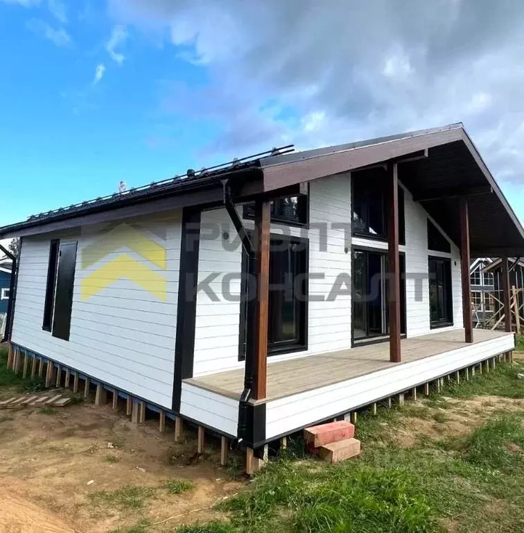 Дом в Омская область, Омский район, с. Пушкино ул. Александра Невского ... - Фото 1