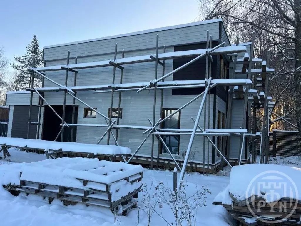 Дом в Ленинградская область, Приозерский район, Сосновское с/пос, д. ... - Фото 2