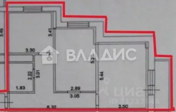 2-к кв. Воронежская область, Воронеж бул. Олимпийский, 12 (63.2 м) - Фото 2