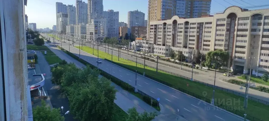 3-к кв. Свердловская область, Екатеринбург ул. Татищева, 102 (61.3 м) - Фото 1