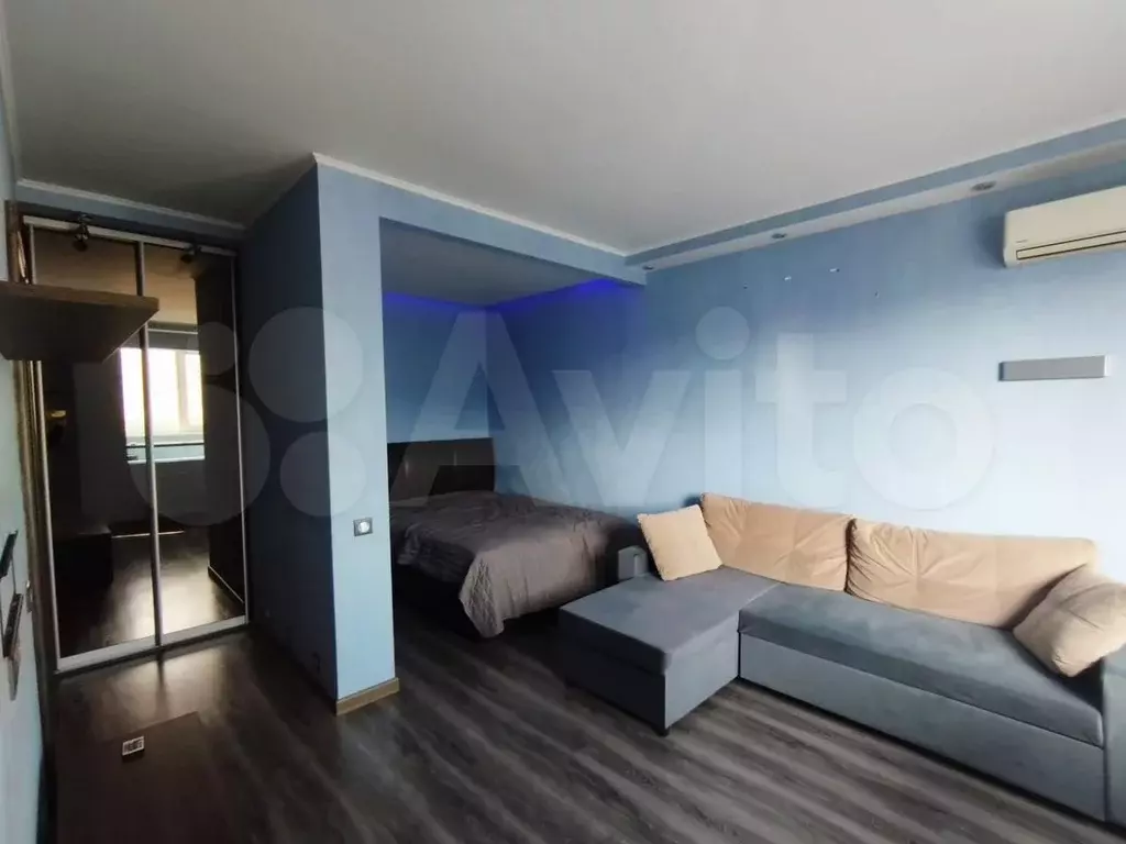 1-к. квартира, 40 м, 9/17 эт. - Фото 1