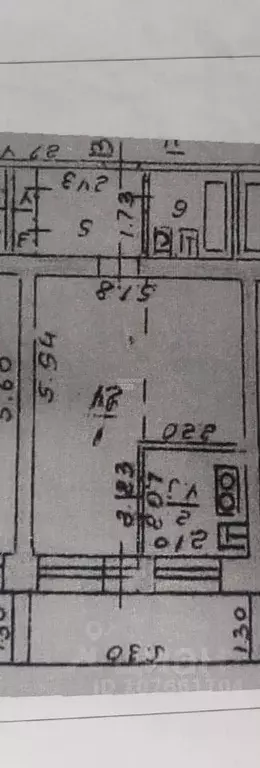 1-к кв. Липецкая область, Липецк ул. Имени Фридриха Энгельса, 1/1 ... - Фото 2