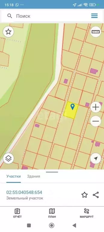 Участок в Башкортостан, Уфа № 27 ОСТ ОАО УМПО КС, 651 (8.0 сот.) - Фото 1