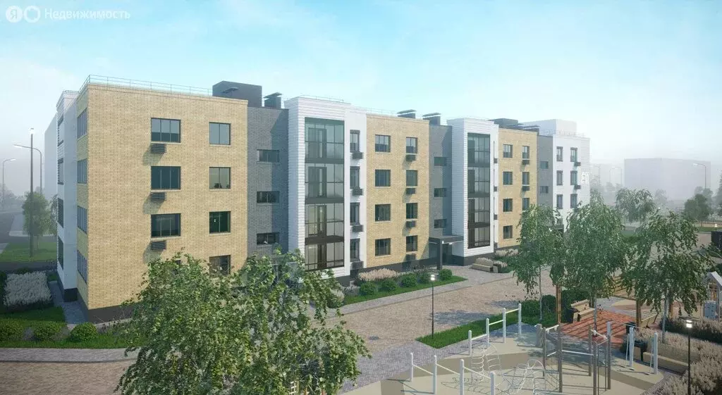 Квартира-студия: Старый Оскол, микрорайон Заречье, 11 (44 м) - Фото 1