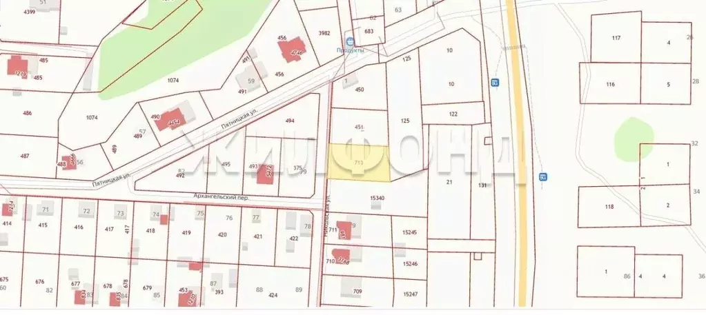 Участок в Брянская область, Брянск Первомайская ул. (11.0 сот.) - Фото 2