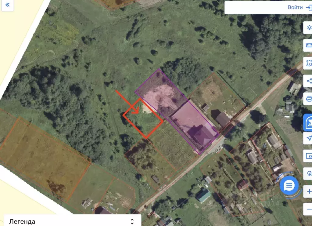 Участок в Смоленская область, Ярцевский муниципальный округ, д. ... - Фото 2