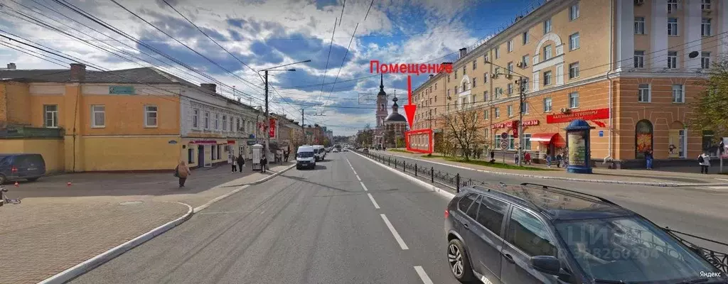 Торговая площадь в Калужская область, Калуга ул. Кирова, 23 (164 м) - Фото 1