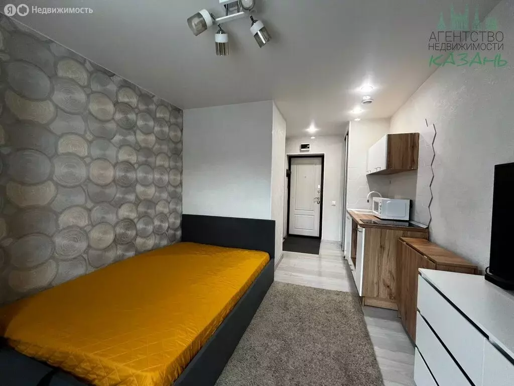 1-комнатная квартира: Казань, улица Липатова, 21 (17.2 м) - Фото 1