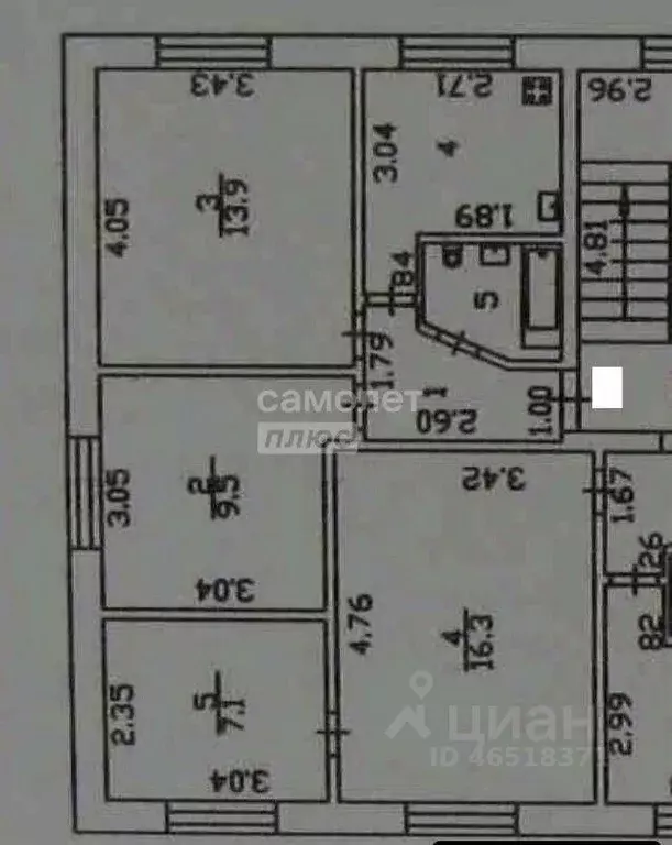 2-к кв. Тюменская область, Тюмень Институтская ул., 2к4 (36.2 м) - Фото 2