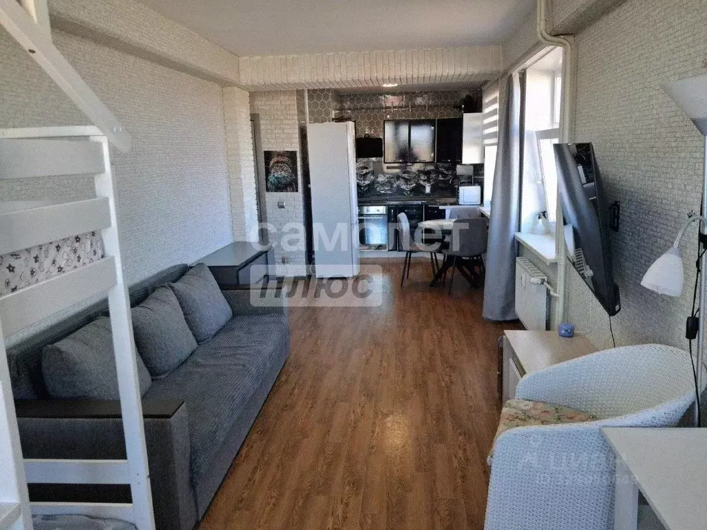Студия Пермский край, Пермь Белозерская ул., 30 (33.8 м) - Фото 2