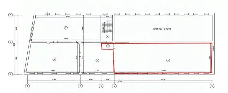 Помещение свободного назначения в Москва Вольная ул., 35С8 (170 м) - Фото 2