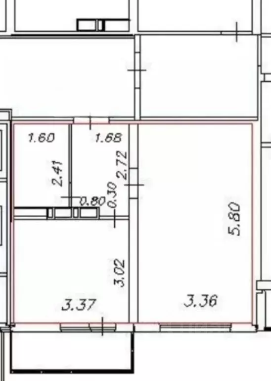 1-к кв. Краснодарский край, Анапа ул. Адмирала Пустошкина, 22к9 (41.4 ... - Фото 2