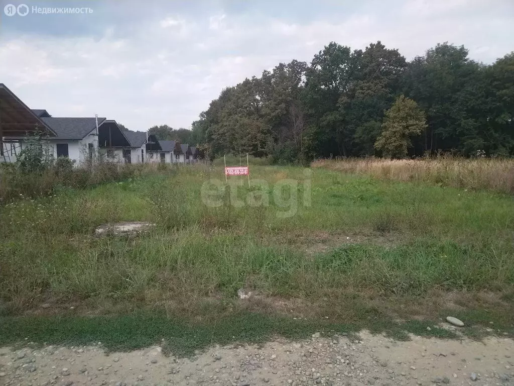 Участок в посёлок Тульский, СНТ Одуванчик, Виноградная улица (11.35 м) - Фото 1