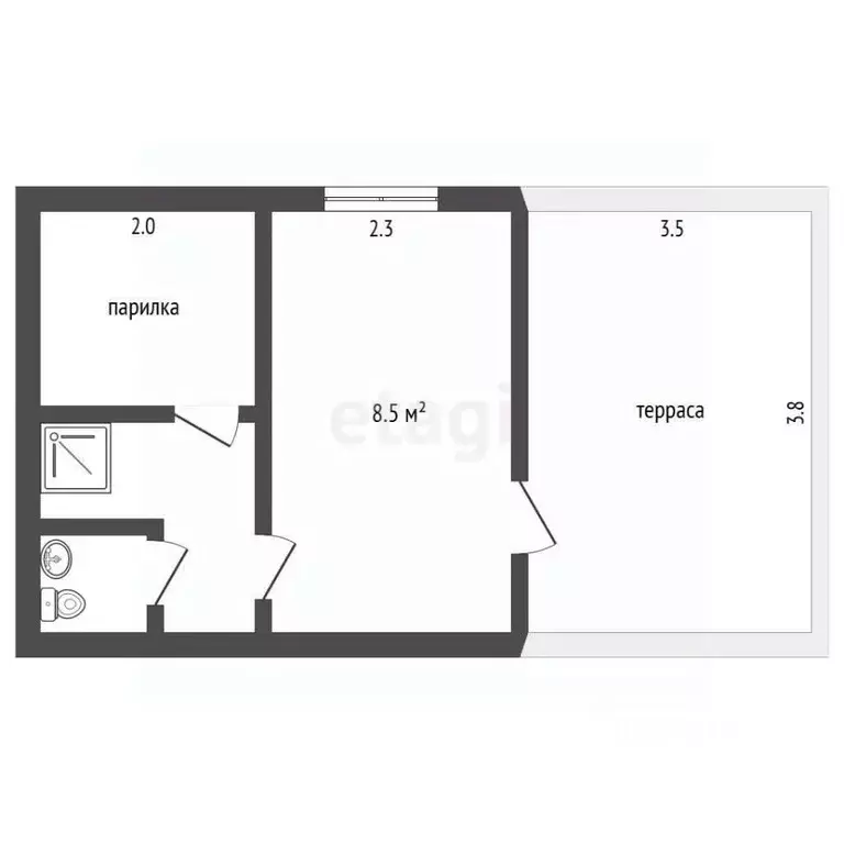 Дом в Севастополь, Севастополь, Балаклава г. Горняк садоводческое ... - Фото 2