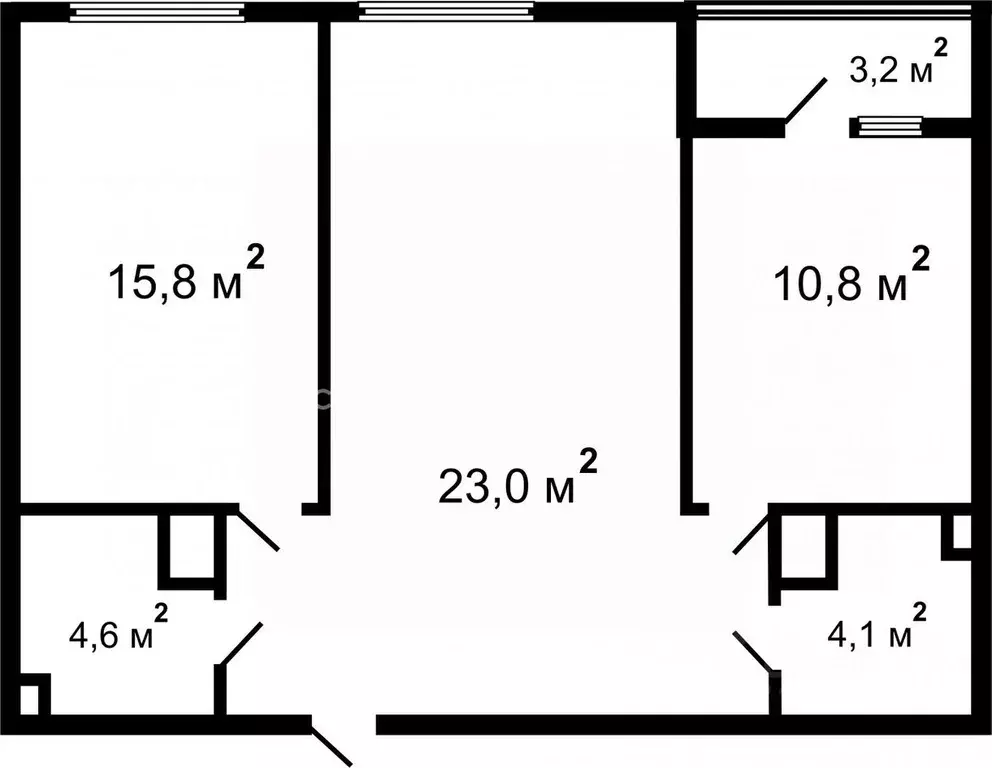 2-к кв. Москва Лосиноостровская ул., вл45к1 (60.0 м) - Фото 1