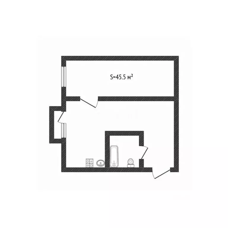 2-к кв. Алтайский край, Бийск ул. Имени Героя Советского Союза ... - Фото 2