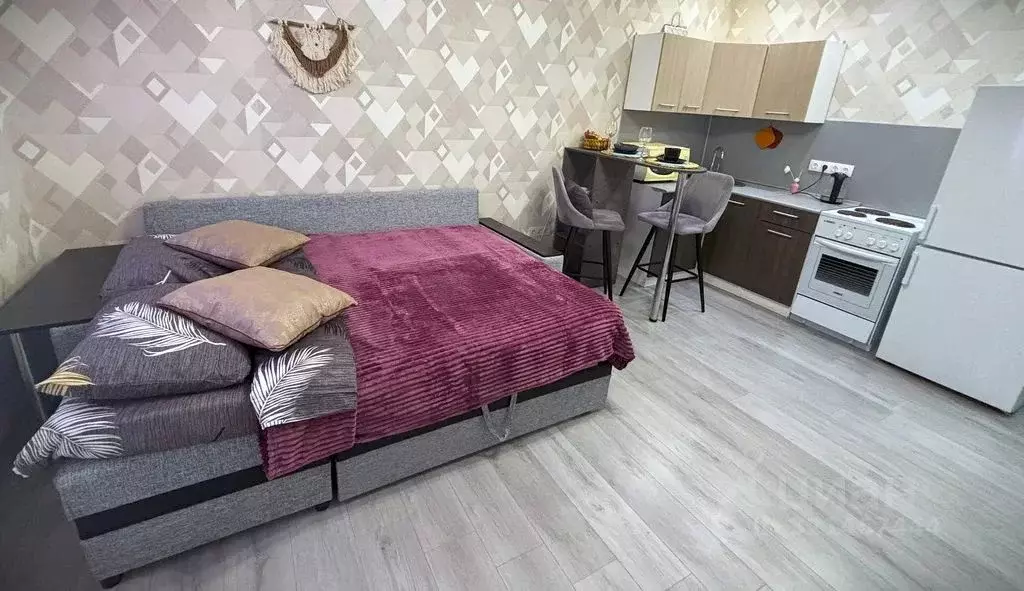 Студия Московская область, Домодедово Южный мкр, ул. Курыжова, 30 ... - Фото 2