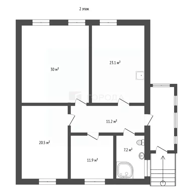 Дом в Алтайский край, Барнаул Колодезный пер., 6 (279 м) - Фото 2
