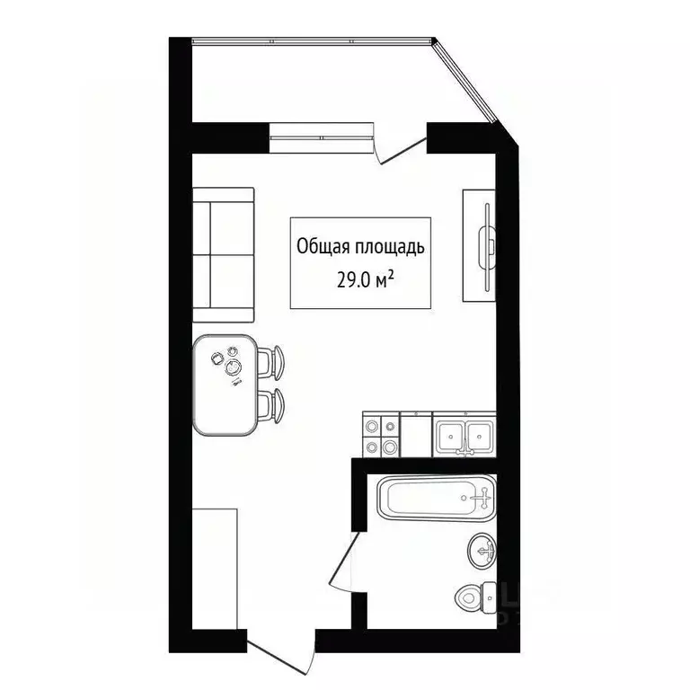 Студия Алтай, Горно-Алтайск Коммунистический просп. (29.0 м) - Фото 2