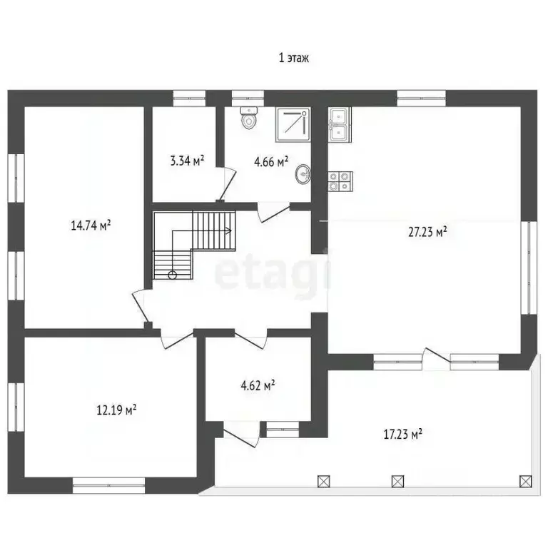 Дом в Ярославская область, Тутаевский муниципальный округ, д. Яковлево ... - Фото 2
