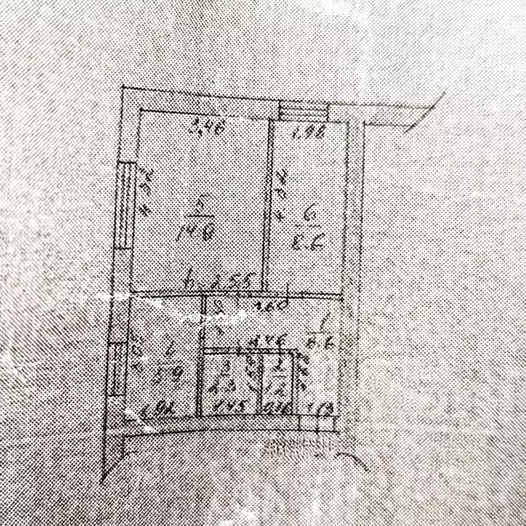 2-к кв. Пензенская область, с. Бессоновка ул. Сурская, 117А (39.5 м) - Фото 2