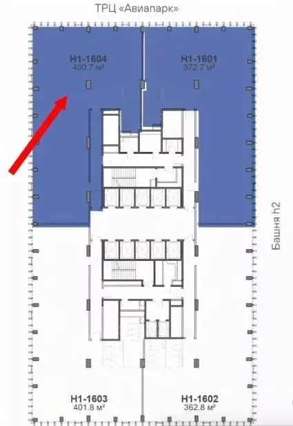 Офис в Москва Ходынский бул., 6с2 (799 м) - Фото 1