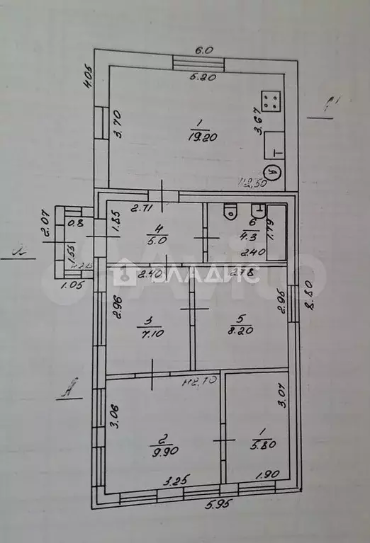 Дом 59,5 м на участке 4,5 сот. - Фото 0