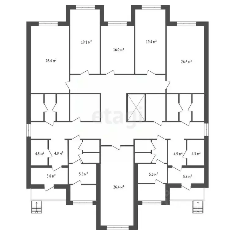 Офис в Ямало-Ненецкий АО, Новый Уренгой Оптимистов мкр, 2к1 (287 м) - Фото 1