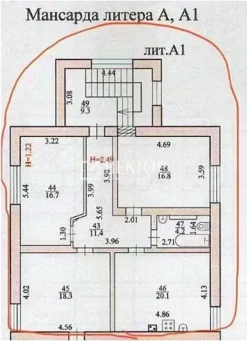 3-к кв. Костромская область, Кострома Смоленская ул., 8А (87.5 м) - Фото 1