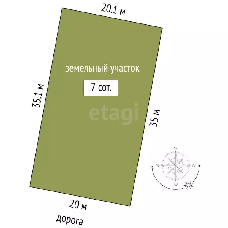 Участок в Тюменская область, Тюмень Звенящие Кедры Тюмени ДНП,  (7.0 ... - Фото 1
