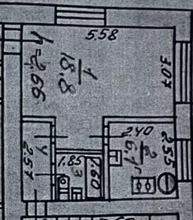 1-к кв. Воронежская область, Воронеж ул. Ватутина, 3 (31.0 м) - Фото 0